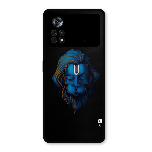 Jai Hanuman Metal Back Case for Poco X4 Pro 5G