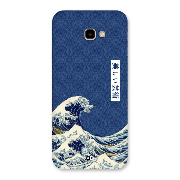 Japanese Art Back Case for Galaxy J4 Plus