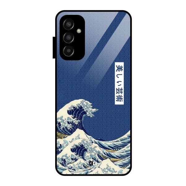 Japanese Art Glass Back Case for Galaxy F13