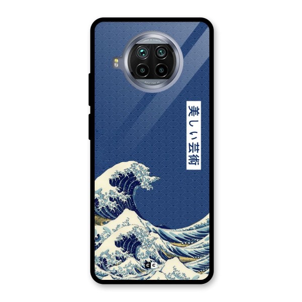 Japanese Art Glass Back Case for Mi 10i