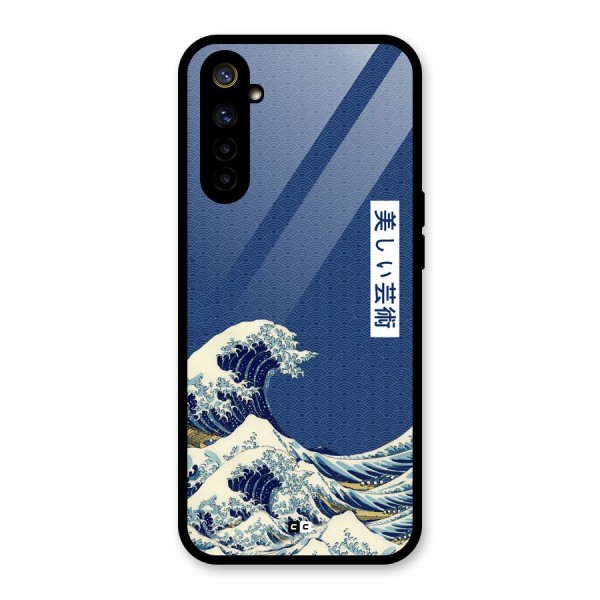 Japanese Art Glass Back Case for Realme 6i