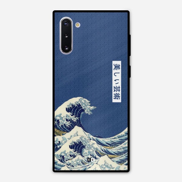 Japanese Art Metal Back Case for Galaxy Note 10