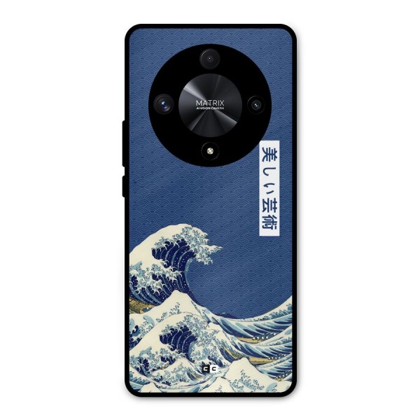 Japanese Art Metal Back Case for Honor X9b