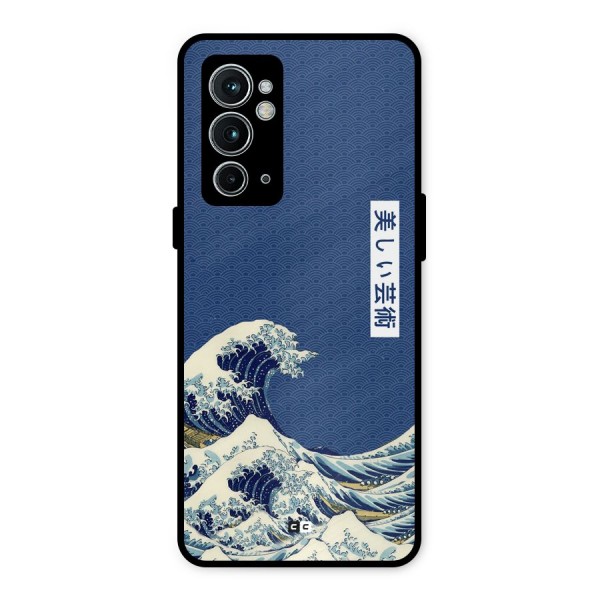 Japanese Art Metal Back Case for OnePlus 9RT 5G