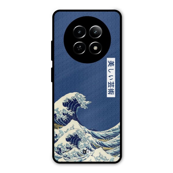 Japanese Art Metal Back Case for Realme 12 5G