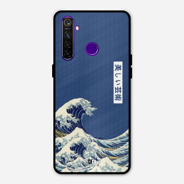 Japanese Art Metal Back Case for Realme 5 Pro