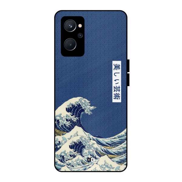 Japanese Art Metal Back Case for Realme 9i 5G