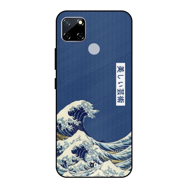 Japanese Art Metal Back Case for Realme Narzo 20