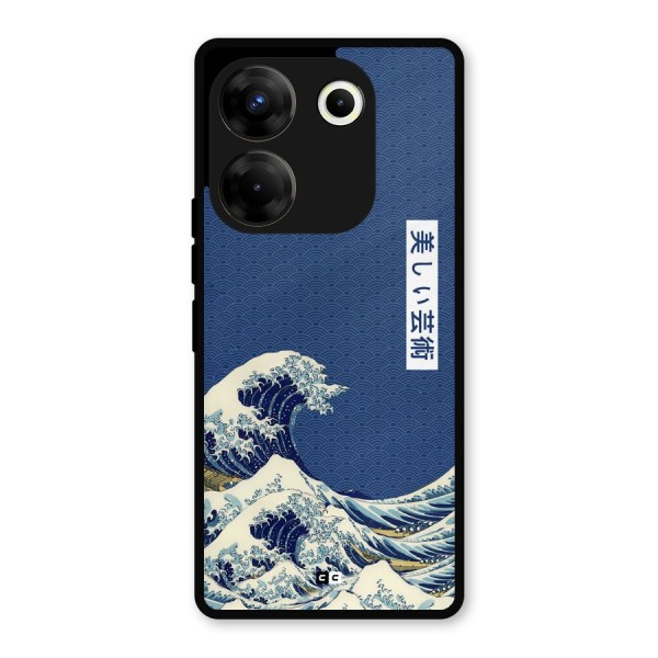 Japanese Art Metal Back Case for Tecno Camon 20