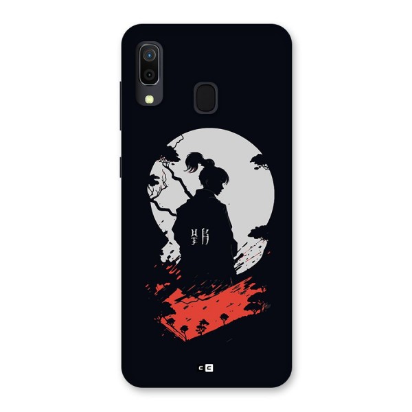 Japanese Warrior Back Case for Galaxy A20