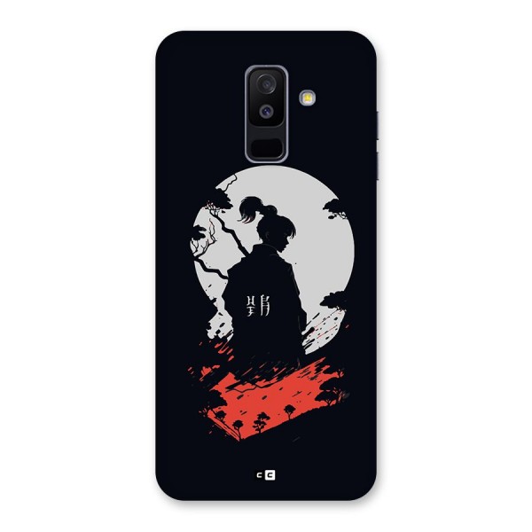 Japanese Warrior Back Case for Galaxy A6 Plus