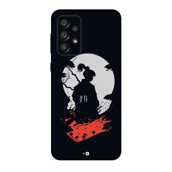 Japanese Warrior Back Case for Galaxy A73 5G