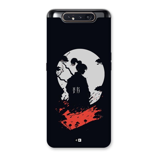 Japanese Warrior Back Case for Galaxy A80