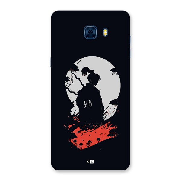 Japanese Warrior Back Case for Galaxy C7 Pro