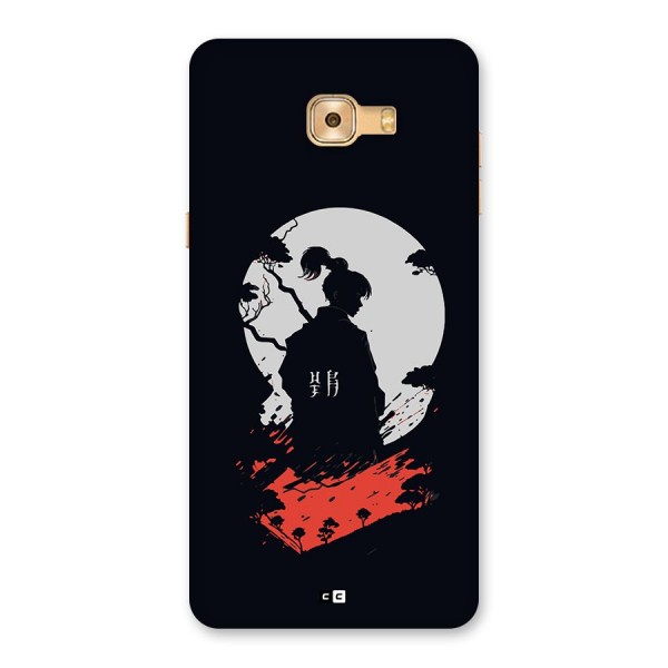 Japanese Warrior Back Case for Galaxy C9 Pro