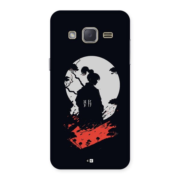 Japanese Warrior Back Case for Galaxy J2