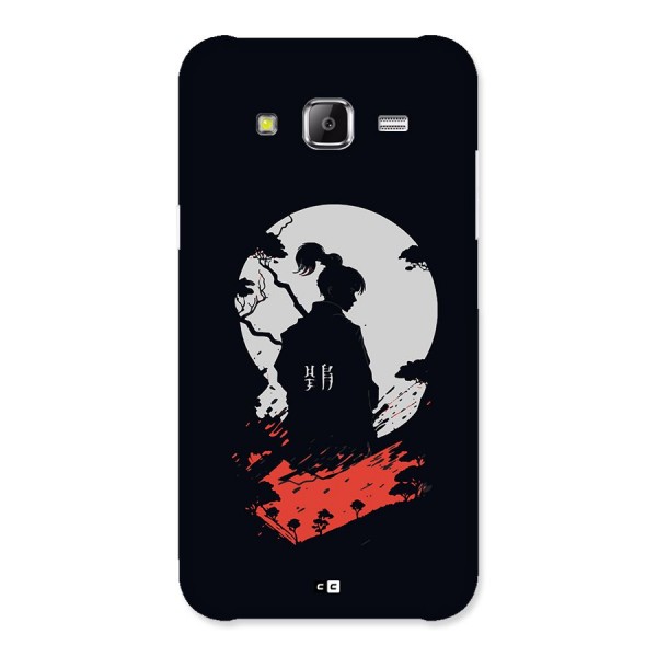 Japanese Warrior Back Case for Galaxy J5