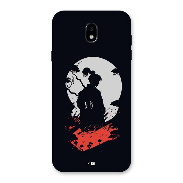 Japanese Warrior Back Case for Galaxy J7 Pro