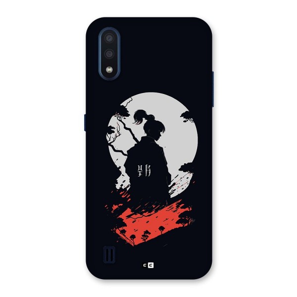 Japanese Warrior Back Case for Galaxy M01