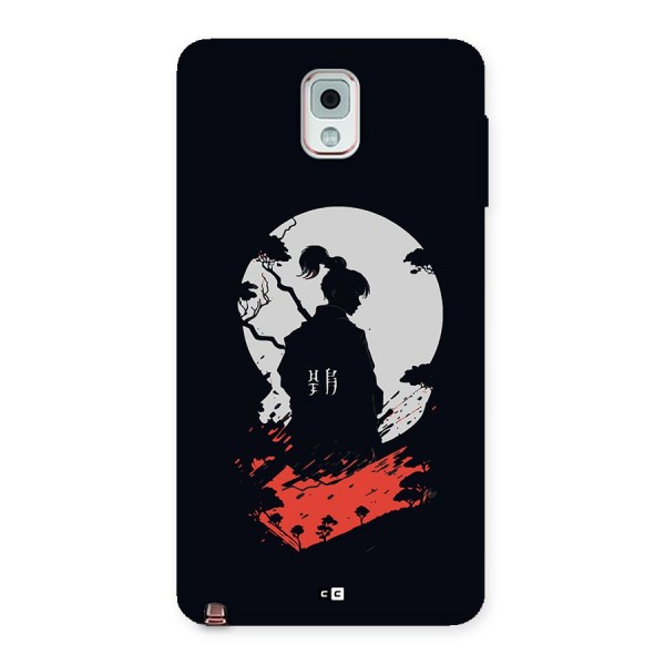 Japanese Warrior Back Case for Galaxy Note 3