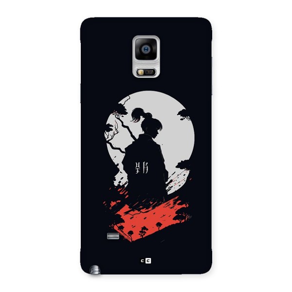 Japanese Warrior Back Case for Galaxy Note 4