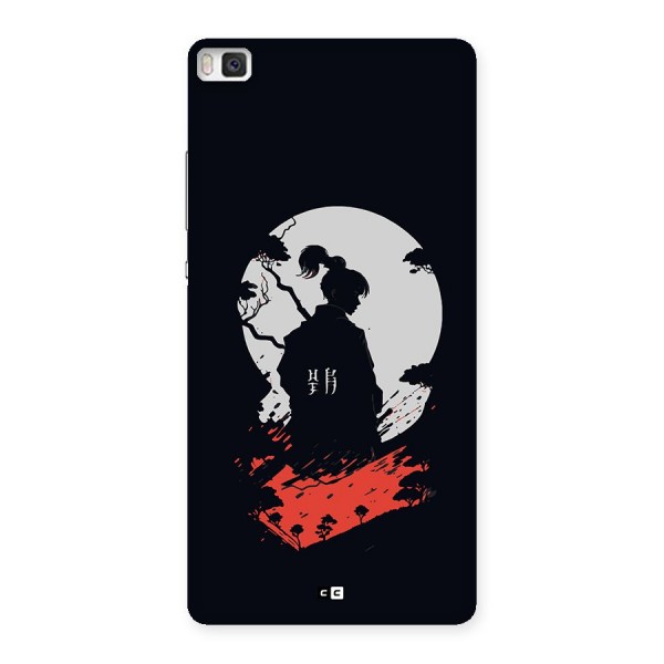 Japanese Warrior Back Case for Huawei P8