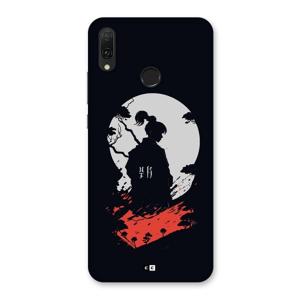 Japanese Warrior Back Case for Huawei Y9 (2019)