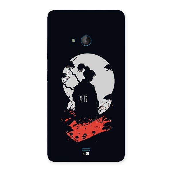 Japanese Warrior Back Case for Lumia 540