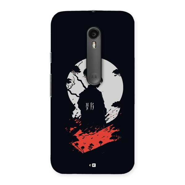 Japanese Warrior Back Case for Moto G3