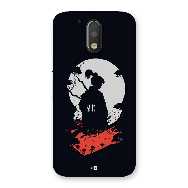 Japanese Warrior Back Case for Moto G4