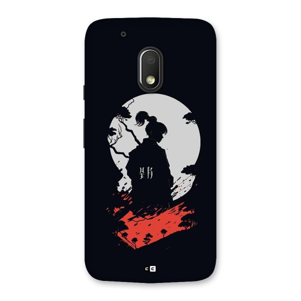 Japanese Warrior Back Case for Moto G4 Play