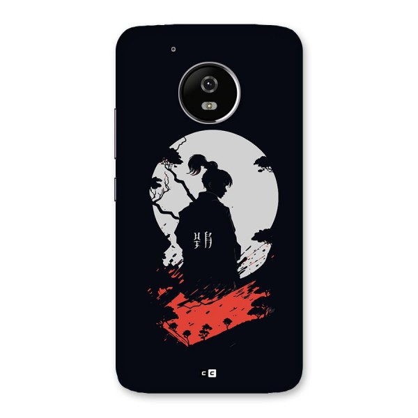 Japanese Warrior Back Case for Moto G5