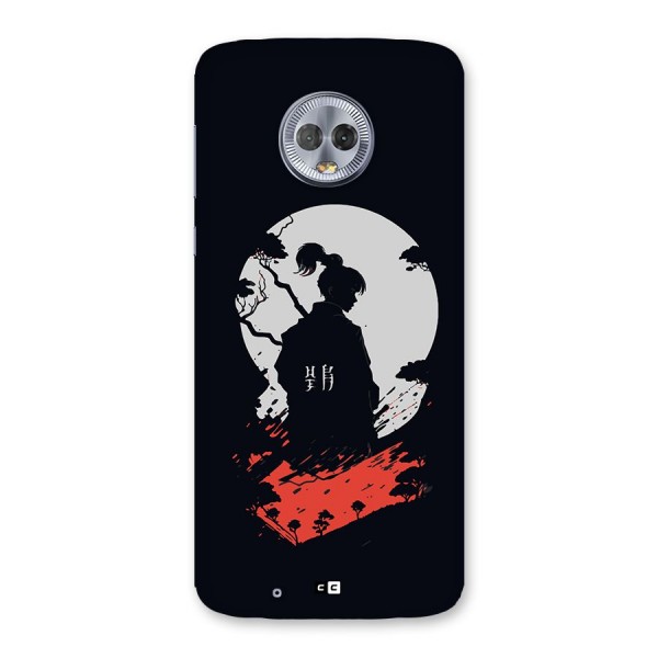 Japanese Warrior Back Case for Moto G6