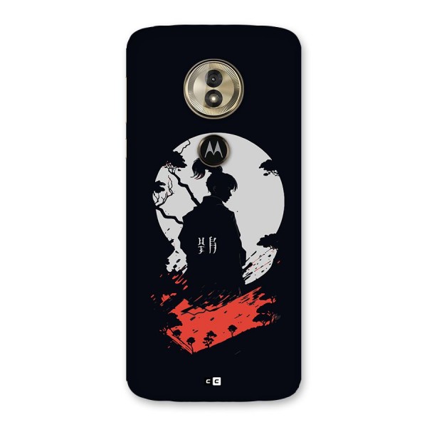 Japanese Warrior Back Case for Moto G6 Play