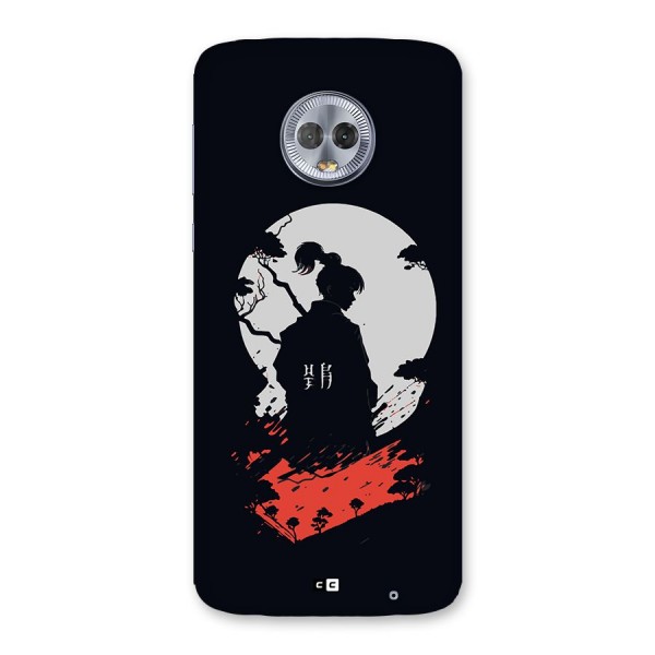 Japanese Warrior Back Case for Moto G6 Plus