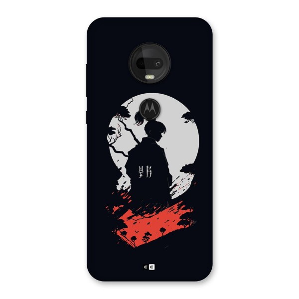 Japanese Warrior Back Case for Moto G7