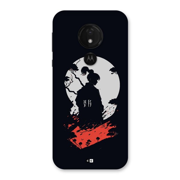 Japanese Warrior Back Case for Moto G7 Power