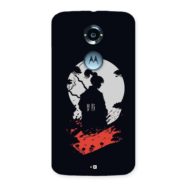 Japanese Warrior Back Case for Moto X2