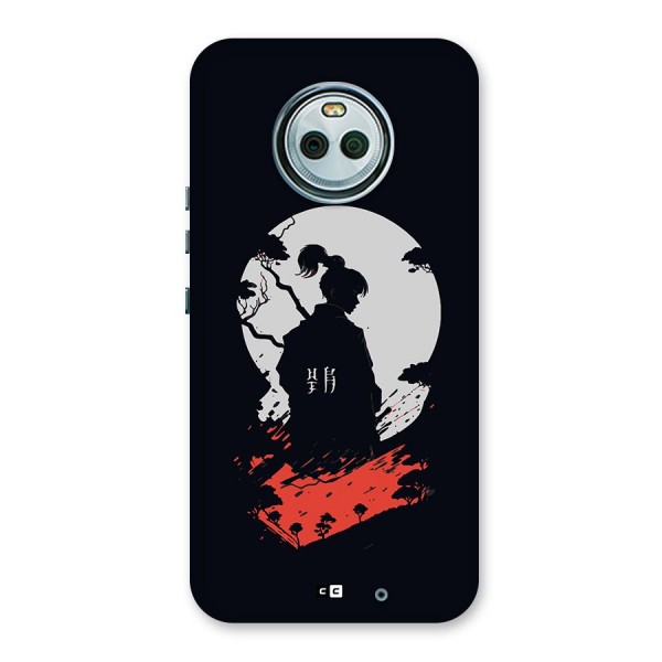 Japanese Warrior Back Case for Moto X4