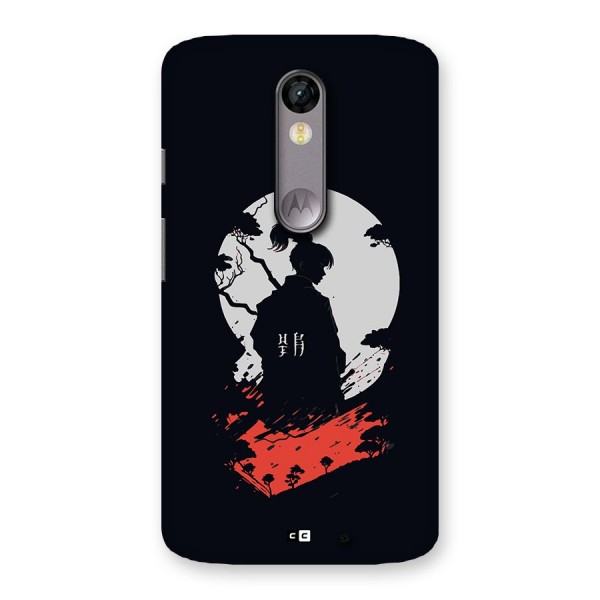 Japanese Warrior Back Case for Moto X Force