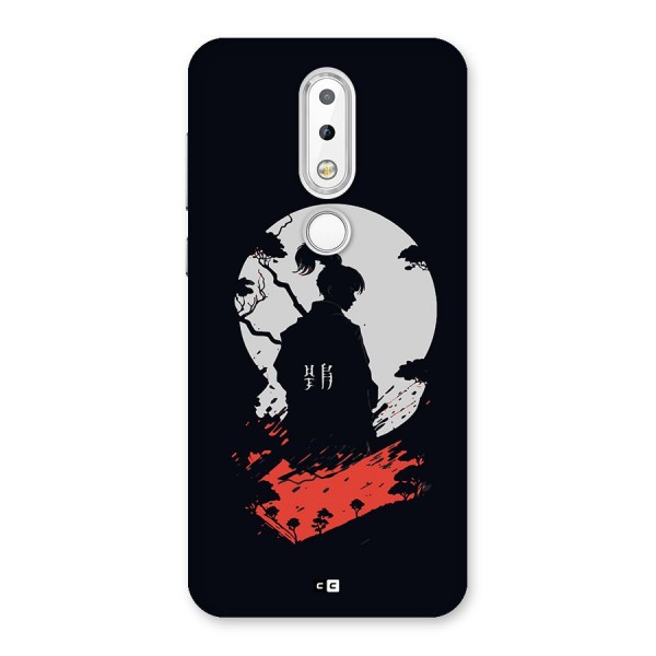 Japanese Warrior Back Case for Nokia 6.1 Plus