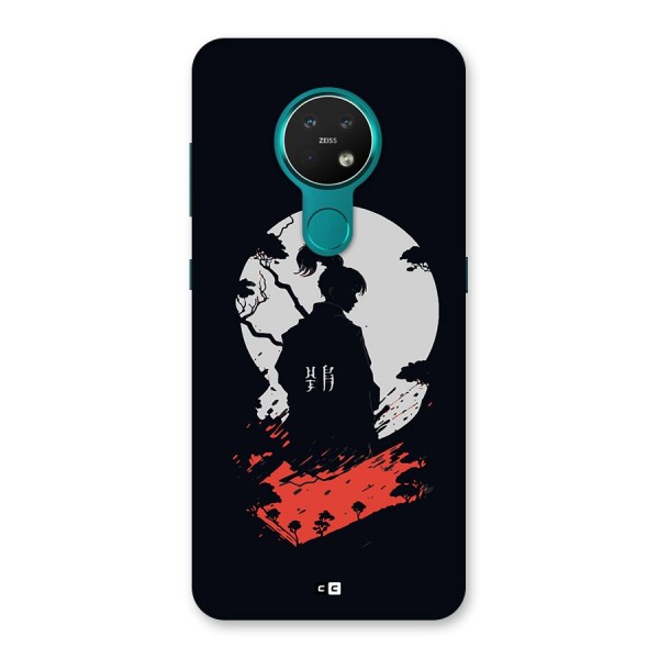 Japanese Warrior Back Case for Nokia 7.2