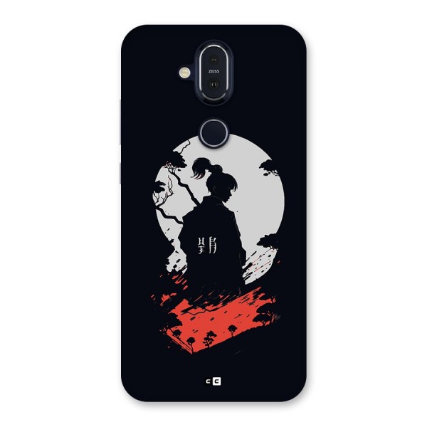 Japanese Warrior Back Case for Nokia 8.1