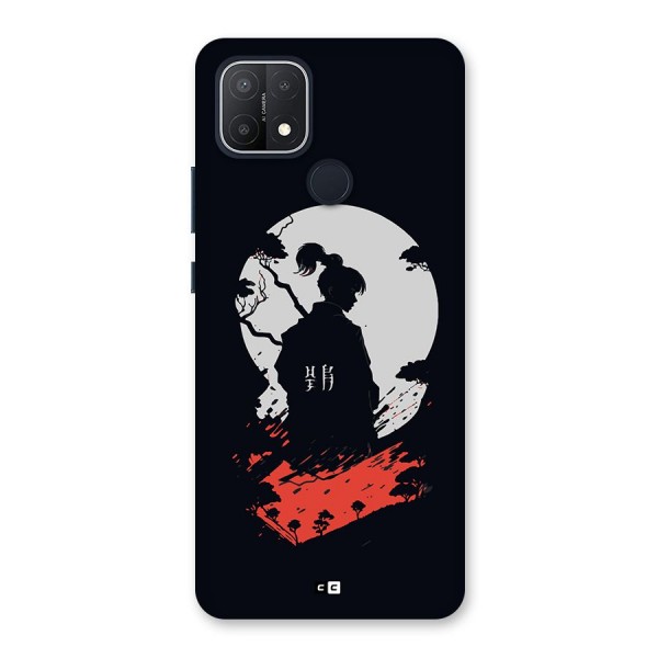 Japanese Warrior Back Case for Oppo A15