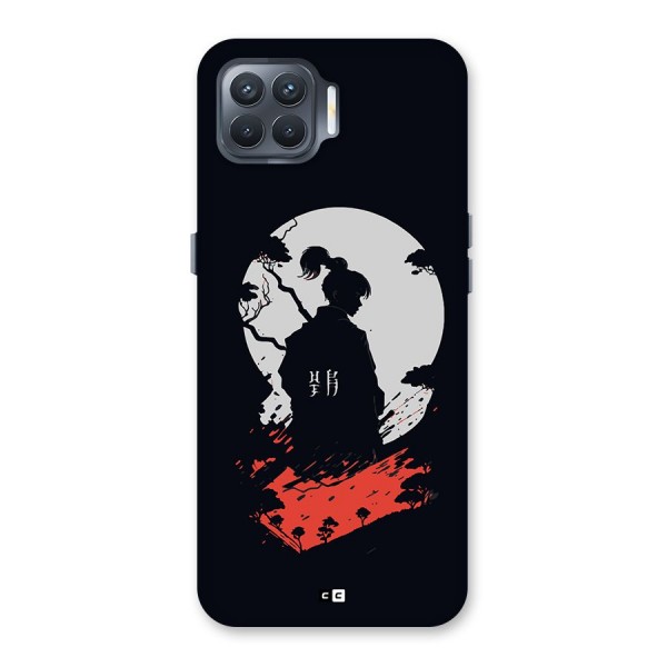 Japanese Warrior Back Case for Oppo F17 Pro