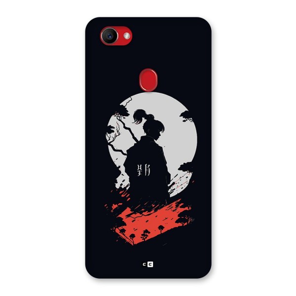 Japanese Warrior Back Case for Oppo F7