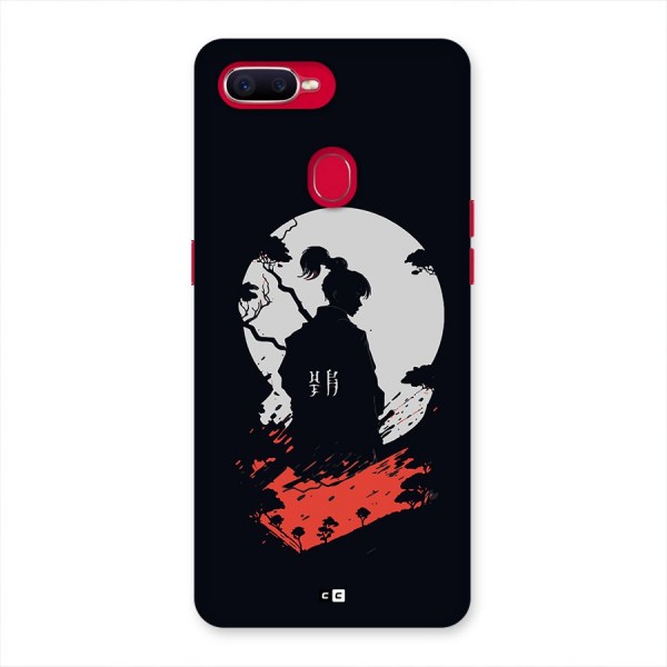 Japanese Warrior Back Case for Oppo F9 Pro