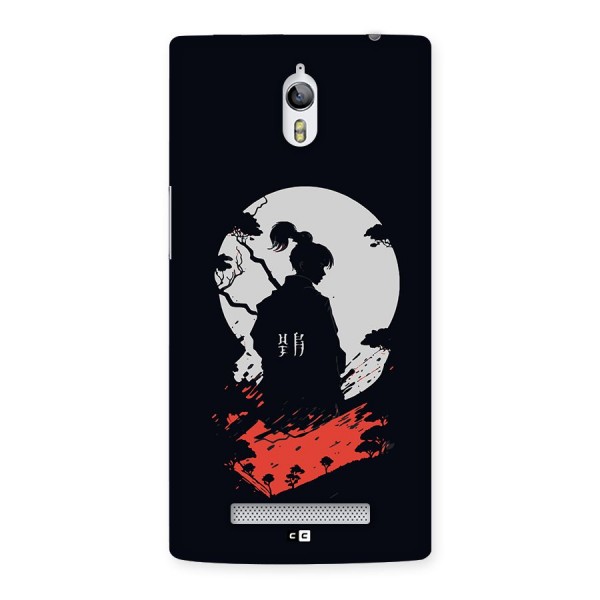 Japanese Warrior Back Case for Oppo Find 7