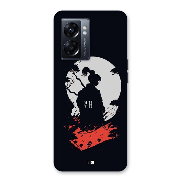 Japanese Warrior Back Case for Oppo K10 5G