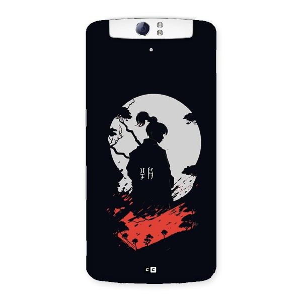 Japanese Warrior Back Case for Oppo N1